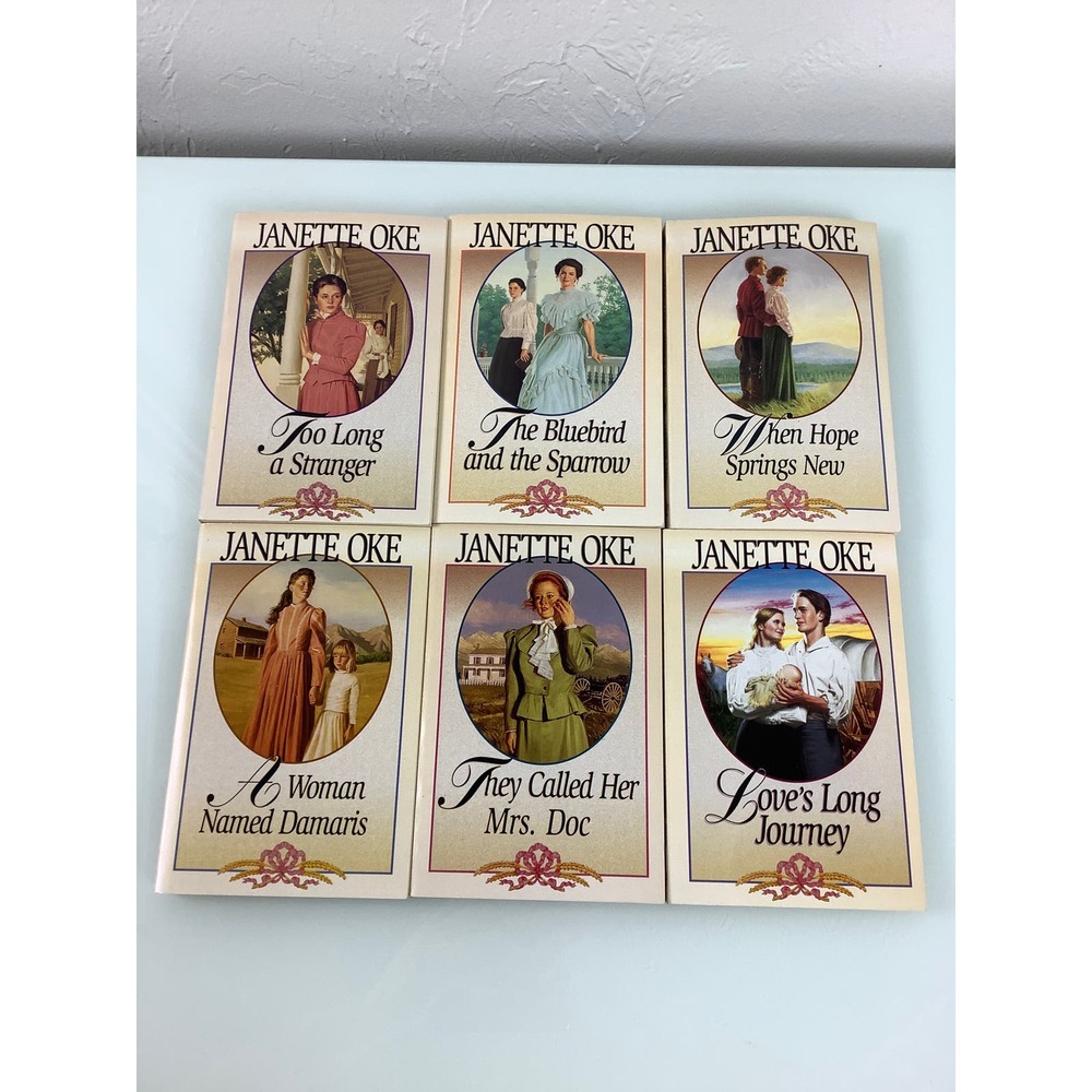 Janette Oke PB books lot of 18 Christian Roma e Fiction Novels EUC - Picture 10 of 12